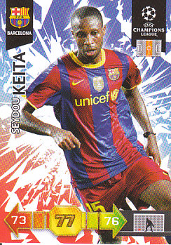 Seydou Keita FC Barcelona 2010/11 Panini Adrenalyn XL CL #26